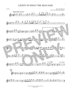 Listen To What The Man Said von Wings (Download) 