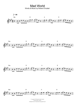 Mad World von Gary Jules (Download) 