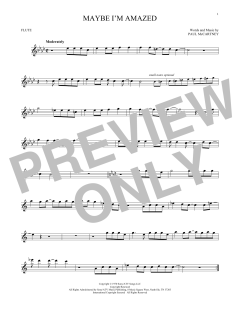 Maybe I'm Amazed von Paul McCartney (Download) 