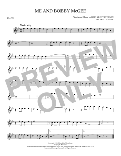 Me And Bobby McGee von Janis Joplin (Download) 