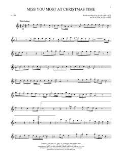 Miss You Most At Christmas Time von Mariah Carey (Download) 