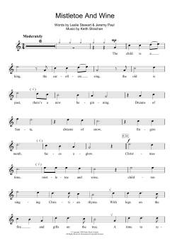 Mistletoe And Wine von Cliff Richard (Download) 