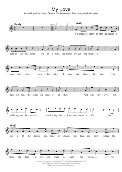 My Love von Westlife (Download) 