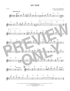 My Ship von Kurt Weill (Download) 