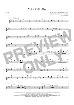 Need You Now von Josh Kear (Download) 