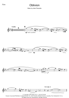 Oblivion von Astor Piazzolla (Download) 