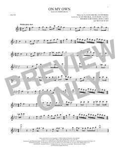 On My Own von Alain Boublil (Download) 