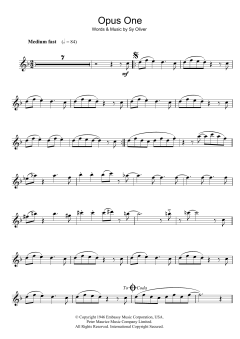 Opus One von Tommy Dorsey (Download) 