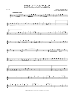 Part Of Your World von Alan Menken (Download) 