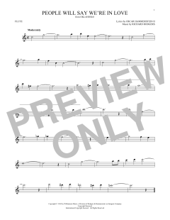 People Will Say We're In Love von Richard Rodgers (Download) 