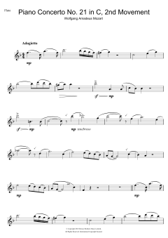 Piano Concerto No. 21 In C Major von Wolfgang Amadeus Mozart (Download) 