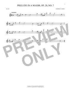 Prelude In A Major, Op. 28, No. 7 (Download) 
