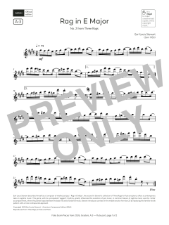 Rag in E Major von Earl Louis Stewart (Download) 
