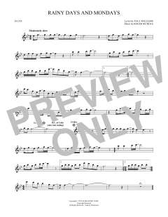 Rainy Days And Mondays von The Carpenters (Download) 