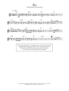 Rio von Duran Duran (Download) 