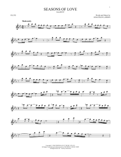 Seasons Of Love von Jonathan Larson (Download) 