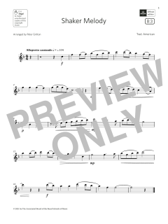 Shaker Melody  von Trad. American (Download) 