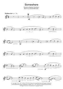 Somewhere von Leonard Bernstein (Download) 