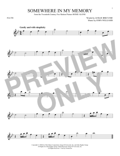 Somewhere In My Memory von John Williams (Download) 