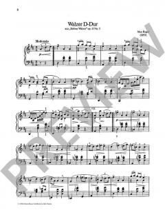 Ausgewählte Werke von Max Reger 