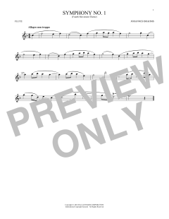 Symphony No. 1 In C Minor, Fourth Movement Excerpt (Download) 