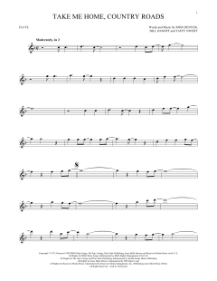 Take Me Home, Country Roads von John Denver (Download) 