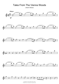 Tales From The Vienna Woods von Johann Strauss (Sohn) (Download) 