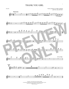 Thank You Girl von The Beatles (Download) 