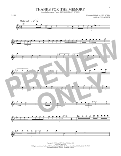 Thanks For The Memory von Shep Fields (Download) 