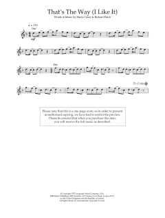 That's The Way von KC and the Sunshine Band (Download) 