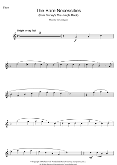 The Bare Necessities von Terry Gilkyson (Download) 