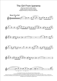 The Girl From Ipanema von Antonio Carlos Jobim (Download) 