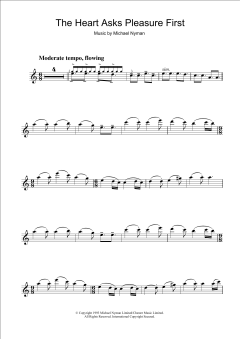 The Heart Asks Pleasure First: The Promise/The Sacrifice von Michael Nyman (Download) 