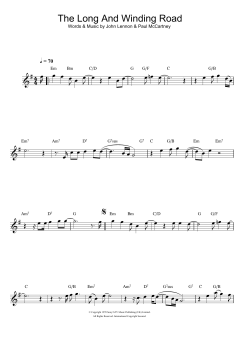 The Long And Winding Road von The Beatles (Download) 