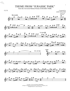 Theme From Jurassic Park (Download) 