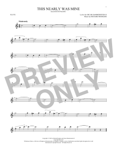 This Nearly Was Mine von Richard Rodgers (Download) 