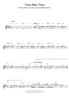 Time After Time von Cyndi Lauper (Download) 