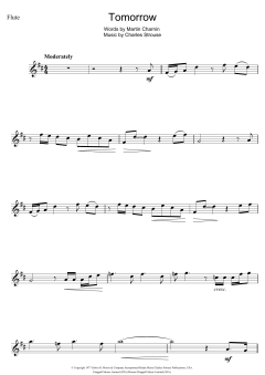 Tomorrow von Charles Strouse (Download) 