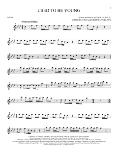 Used To Be Young von Miley Cyrus (Download) 