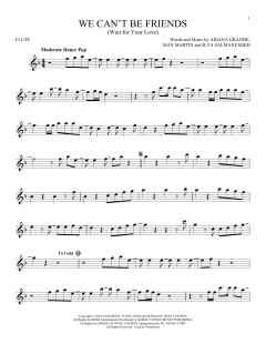 We Can't Be Friends von Ariana Grande (Download) 