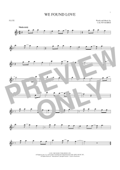 We Found Love von Calvin Harris (Download) 