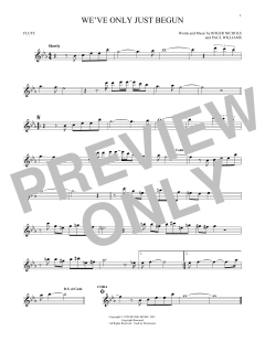 We've Only Just Begun von The Carpenters (Download) 