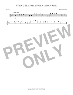 When Christmas Morn Is Dawning (Download) 