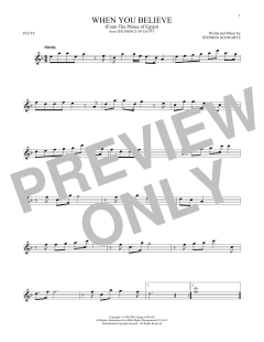 When You Believe von Stephen Schwartz (Download) 