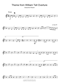 William Tell Overture von Gioachino Rossini (Download) 