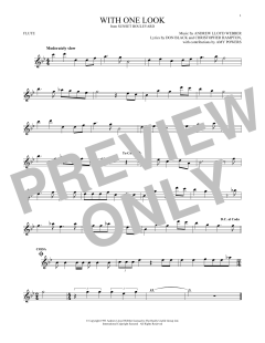 With One Look von Andrew Lloyd Webber (Download) 