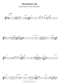 Wonderful Life von Black (Download) 