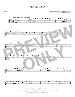 Yesterday von The Beatles (Download) 