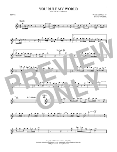 You Rule My World von David Yazbek (Download) 