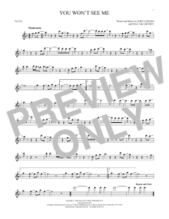 You Won't See Me von The Beatles (Download) 